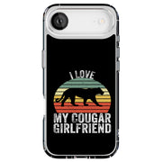 Cougar friend Tough Cases For Apple iPhone (17, 16, 15, 14, 13, 12, 11, X, SE, 8, 7/ Air, Plus, Pro, Max, Mini, XR, XS), Print in USA