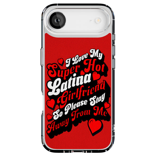 Latin Girlfriend Tough Cases For Apple iPhone (17, 16, 15, 14, 13, 12, 11, X, SE, 8, 7/ Air, Plus, Pro, Max, Mini, XR, XS), Print in USA