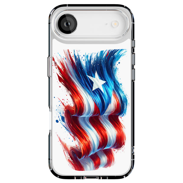 Puerto Rico 1 Tough Cases For Apple iPhone (17, 16, 15, 14, 13, 12, 11, X, SE, 8, 7/ Air, Plus, Pro, Max, Mini, XR, XS), Print in USA