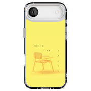 Hi I am Chair Tough Cases For Apple iPhone (17, 16, 15, 14, 13, 12, 11, X, SE, 8, 7/ Air, Plus, Pro, Max, Mini, XR, XS), Print in USA