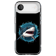 Angry Shark Tough Cases For Apple iPhone (17, 16, 15, 14, 13, 12, 11, X, SE, 8, 7/ Air, Plus, Pro, Max, Mini, XR, XS), Print in USA