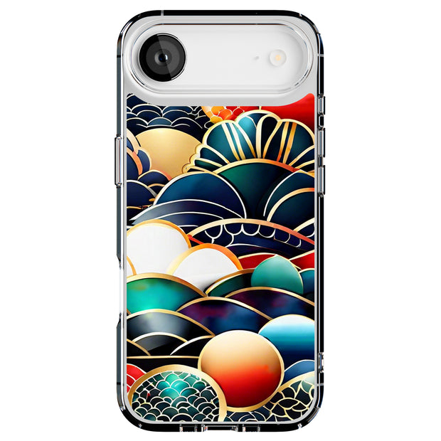 Japanese Wave Tough Cases For Apple iPhone (17, 16, 15, 14, 13, 12, 11, X, SE, 8, 7/ Air, Plus, Pro, Max, Mini, XR, XS), Print in USA