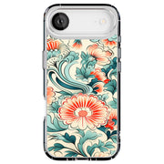 Japan FolkArt 1 Tough Cases For Apple iPhone (17, 16, 15, 14, 13, 12, 11, X, SE, 8, 7/ Air, Plus, Pro, Max, Mini, XR, XS), Print in USA