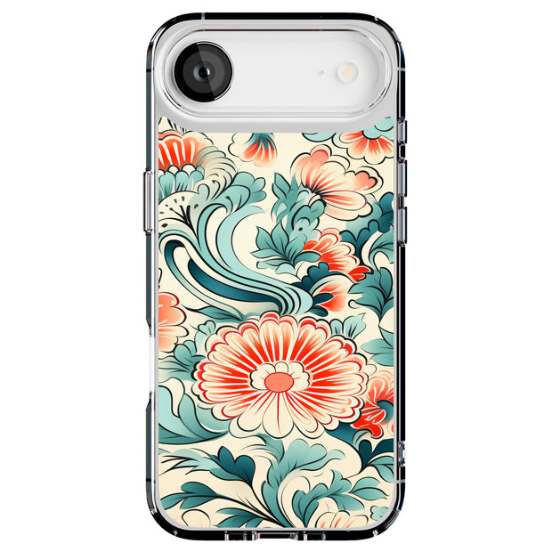 Japan FolkArt 1 Tough Cases For Apple iPhone (17, 16, 15, 14, 13, 12, 11, X, SE, 8, 7/ Air, Plus, Pro, Max, Mini, XR, XS), Print in USA