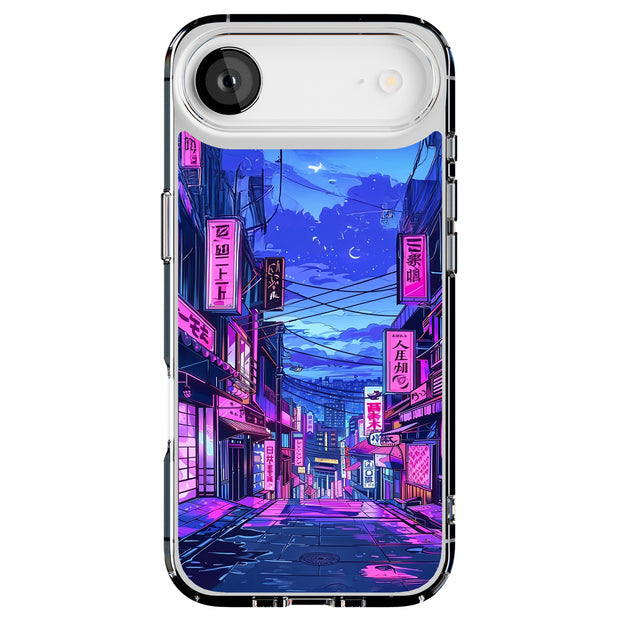 Anime Street 2 Tough Cases For Apple iPhone (17, 16, 15, 14, 13, 12, 11, X, SE, 8, 7/ Air, Plus, Pro, Max, Mini, XR, XS), Print in USA