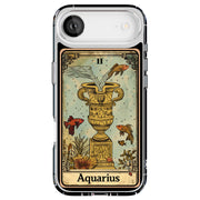Zodiac Aquarius Tough Cases For Apple iPhone (17, 16, 15, 14, 13, 12, 11, X, SE, 8, 7/ Air, Plus, Pro, Max, Mini, XR, XS), Print in USA