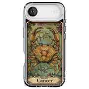 Zodiac Cancer Tough Cases For Apple iPhone (17, 16, 15, 14, 13, 12, 11, X, SE, 8, 7/ Air, Plus, Pro, Max, Mini, XR, XS), Print in USA