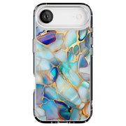 mosaic opal 1 Tough Cases For Apple iPhone (17, 16, 15, 14, 13, 12, 11, X, SE, 8, 7/ Air, Plus, Pro, Max, Mini, XR, XS), Print in USA