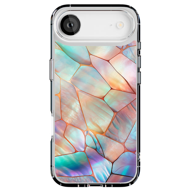 mosaic opal 4 Tough Cases For Apple iPhone (17, 16, 15, 14, 13, 12, 11, X, SE, 8, 7/ Air, Plus, Pro, Max, Mini, XR, XS), Print in USA