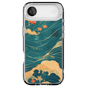 Japanese Wave 10 Tough Cases For Apple iPhone (17, 16, 15, 14, 13, 12, 11, X, SE, 8, 7/ Air, Plus, Pro, Max, Mini, XR, XS), Print in USA