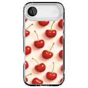 Cherry Delight Tough Cases For Apple iPhone (17, 16, 15, 14, 13, 12, 11, X, SE, 8, 7/ Air, Plus, Pro, Max, Mini, XR, XS), Print in USA
