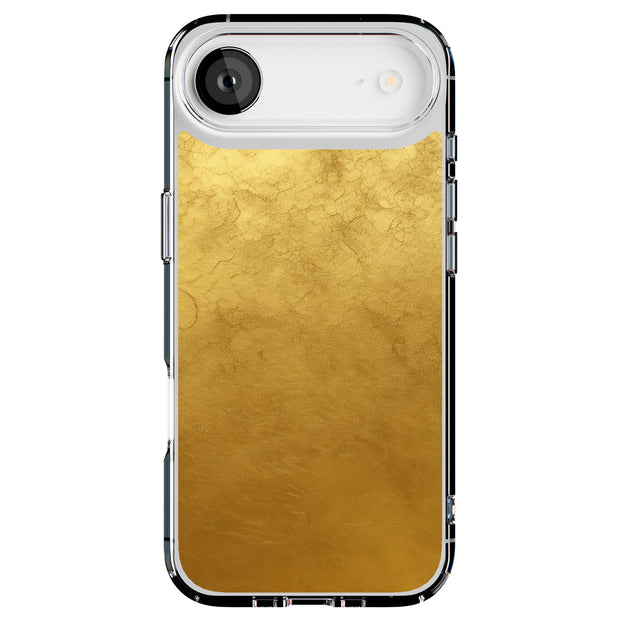 Gold Foil Wrap Tough Cases For Apple iPhone (17, 16, 15, 14, 13, 12, 11, X, SE, 8, 7/ Air, Plus, Pro, Max, Mini, XR, XS), Print in USA