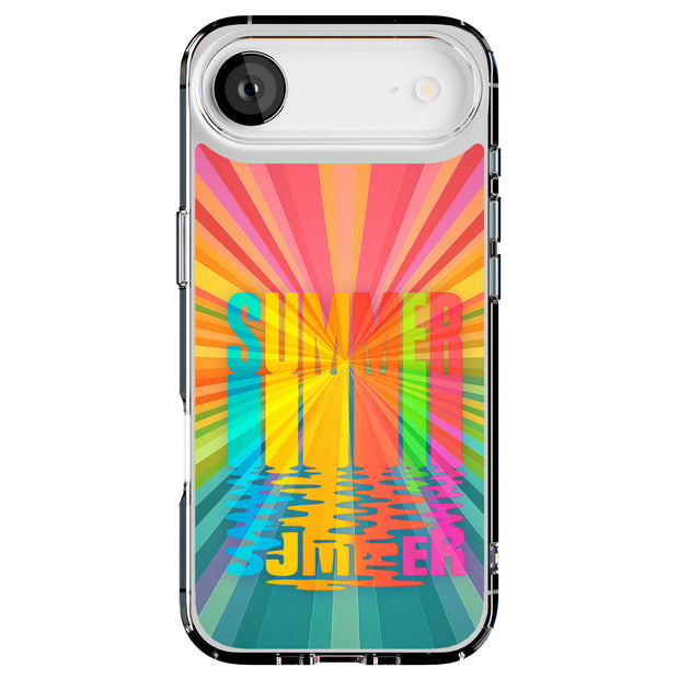 Colorful Summer Tough Cases For Apple iPhone (17, 16, 15, 14, 13, 12, 11, X, SE, 8, 7/ Air, Plus, Pro, Max, Mini, XR, XS), Print in USA