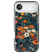 Wild Flowers Tough Cases For Apple iPhone (17, 16, 15, 14, 13, 12, 11, X, SE, 8, 7/ Air, Plus, Pro, Max, Mini, XR, XS), Print in USA