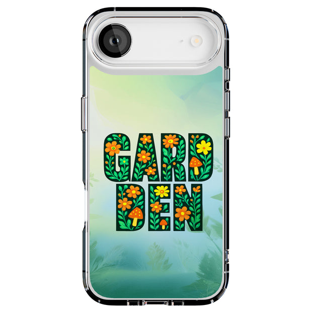 Garden Flower Tough Cases For Apple iPhone (17, 16, 15, 14, 13, 12, 11, X, SE, 8, 7/ Air, Plus, Pro, Max, Mini, XR, XS), Print in USA