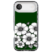 Line Art Floral Tough Cases For Apple iPhone (17, 16, 15, 14, 13, 12, 11, X, SE, 8, 7/ Air, Plus, Pro, Max, Mini, XR, XS), Print in USA