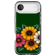 Color Art Floral Tough Cases For Apple iPhone (17, 16, 15, 14, 13, 12, 11, X, SE, 8, 7/ Air, Plus, Pro, Max, Mini, XR, XS), Print in USA