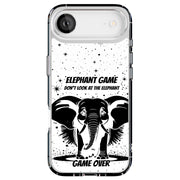 Elephant Game Tough Cases For Apple iPhone (17, 16, 15, 14, 13, 12, 11, X, SE, 8, 7/ Air, Plus, Pro, Max, Mini, XR, XS), Print in USA