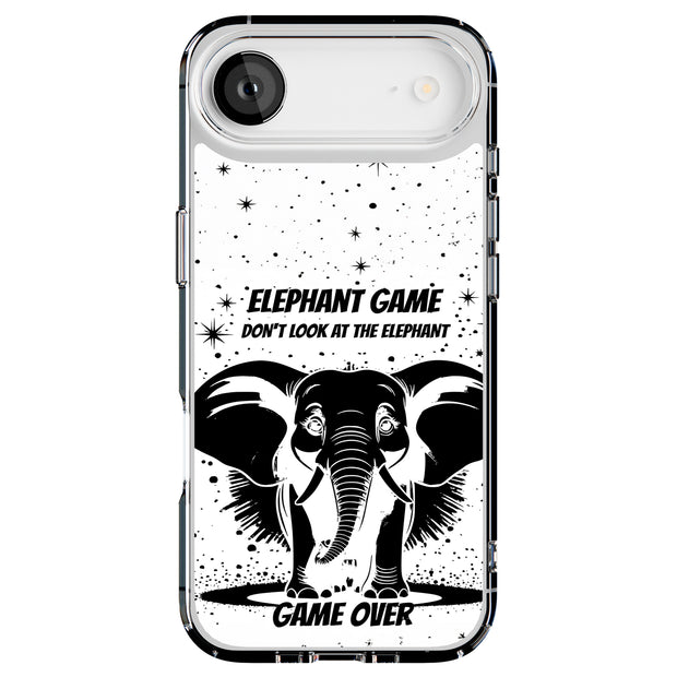 Elephant Game Tough Cases For Apple iPhone (17, 16, 15, 14, 13, 12, 11, X, SE, 8, 7/ Air, Plus, Pro, Max, Mini, XR, XS), Print in USA