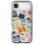 Travel Sticker Tough Cases For Apple iPhone (17, 16, 15, 14, 13, 12, 11, X, SE, 8, 7/ Air, Plus, Pro, Max, Mini, XR, XS), Print in USA