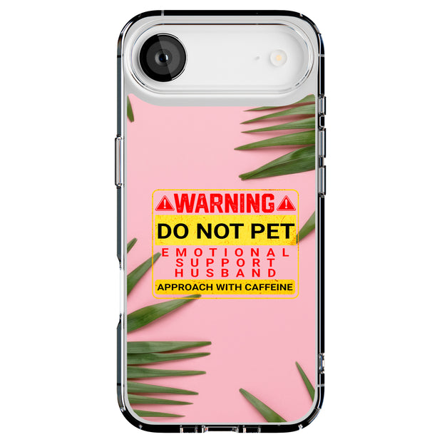 Emotional Support Tough Cases For Apple iPhone (17, 16, 15, 14, 13, 12, 11, X, SE, 8, 7/ Air, Plus, Pro, Max, Mini, XR, XS), Print in USA