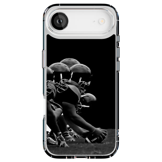 Football Player Tough Cases For Apple iPhone (17, 16, 15, 14, 13, 12, 11, X, SE, 8, 7/ Air, Plus, Pro, Max, Mini, XR, XS), Print in USA