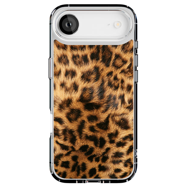 Leopard Skin Tough Cases For Apple iPhone (17, 16, 15, 14, 13, 12, 11, X, SE, 8, 7/ Air, Plus, Pro, Max, Mini, XR, XS), Print in USA