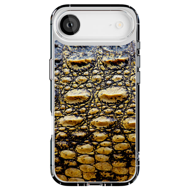 Crocodile 03 Tough Cases For Apple iPhone (17, 16, 15, 14, 13, 12, 11, X, SE, 8, 7/ Air, Plus, Pro, Max, Mini, XR, XS), Print in USA