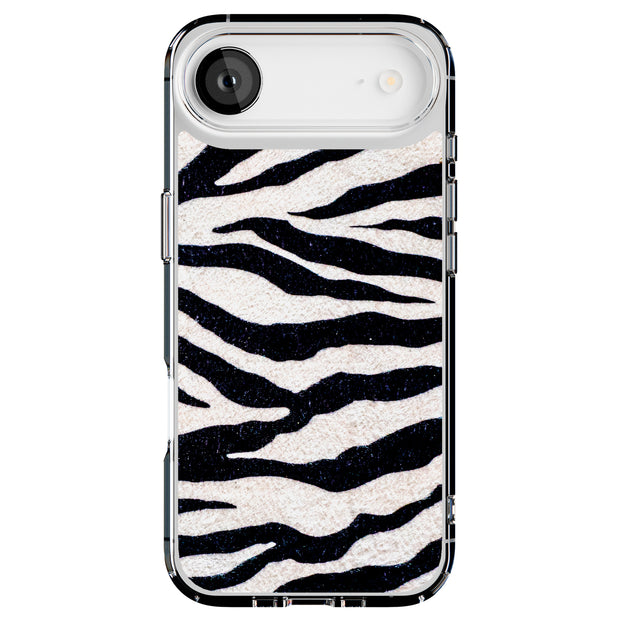 Zebra Stripe 1 Tough Cases For Apple iPhone (17, 16, 15, 14, 13, 12, 11, X, SE, 8, 7/ Air, Plus, Pro, Max, Mini, XR, XS), Print in USA