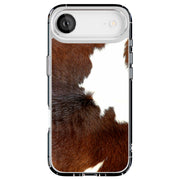 Dairy Cow Fur Tough Cases For Apple iPhone (17, 16, 15, 14, 13, 12, 11, X, SE, 8, 7/ Air, Plus, Pro, Max, Mini, XR, XS), Print in USA