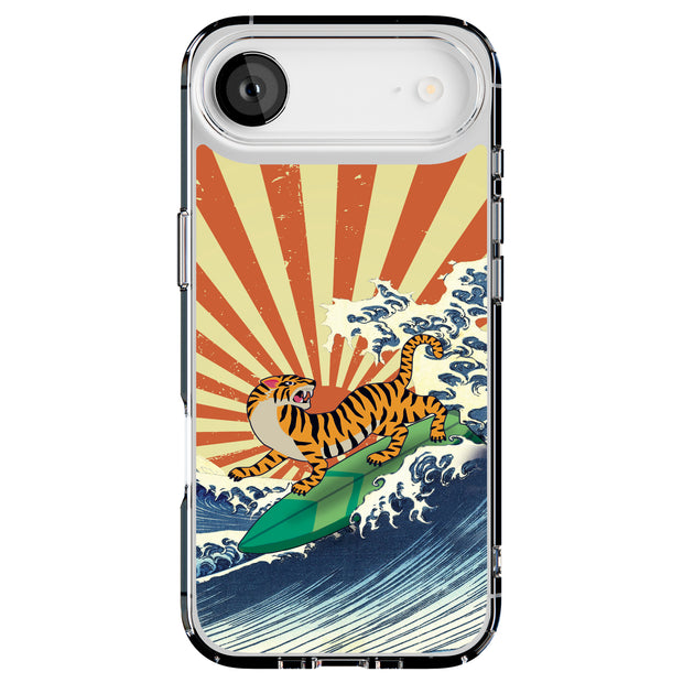 Japanese Tiger Tough Cases For Apple iPhone (17, 16, 15, 14, 13, 12, 11, X, SE, 8, 7/ Air, Plus, Pro, Max, Mini, XR, XS), Print in USA