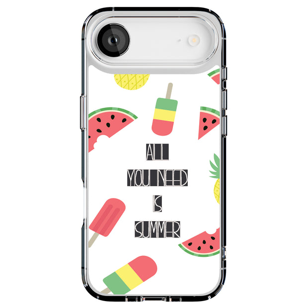 Only Summer Tough Cases For Apple iPhone (17, 16, 15, 14, 13, 12, 11, X, SE, 8, 7/ Air, Plus, Pro, Max, Mini, XR, XS), Print in USA
