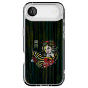 Geisha Bamboo Tough Cases For Apple iPhone (17, 16, 15, 14, 13, 12, 11, X, SE, 8, 7/ Air, Plus, Pro, Max, Mini, XR, XS), Print in USA