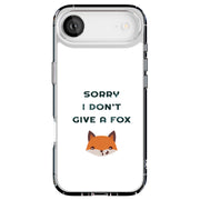 Don't Give Fox Tough Cases For Apple iPhone (17, 16, 15, 14, 13, 12, 11, X, SE, 8, 7/ Air, Plus, Pro, Max, Mini, XR, XS), Print in USA