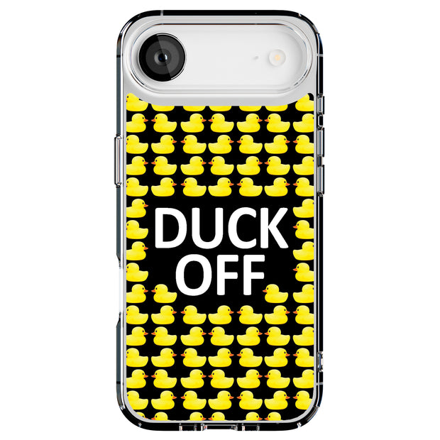 Duck OFF Tough Cases For Apple iPhone (17, 16, 15, 14, 13, 12, 11, X, SE, 8, 7/ Air, Plus, Pro, Max, Mini, XR, XS), Print in USA