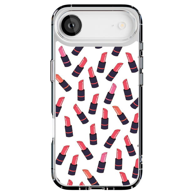Lipstick Tough Cases For Apple iPhone (17, 16, 15, 14, 13, 12, 11, X, SE, 8, 7/ Air, Plus, Pro, Max, Mini, XR, XS), Print in USA