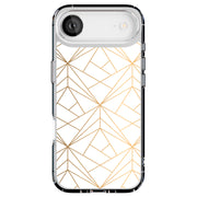 Golden Pattern Tough Cases For Apple iPhone (17, 16, 15, 14, 13, 12, 11, X, SE, 8, 7/ Air, Plus, Pro, Max, Mini, XR, XS), Print in USA