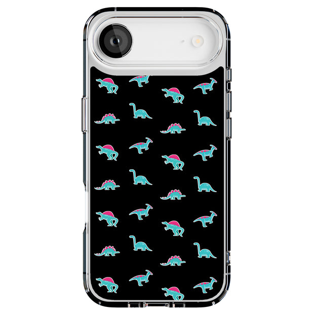 Dinosaurs Shape Tough Cases For Apple iPhone (17, 16, 15, 14, 13, 12, 11, X, SE, 8, 7/ Air, Plus, Pro, Max, Mini, XR, XS), Print in USA