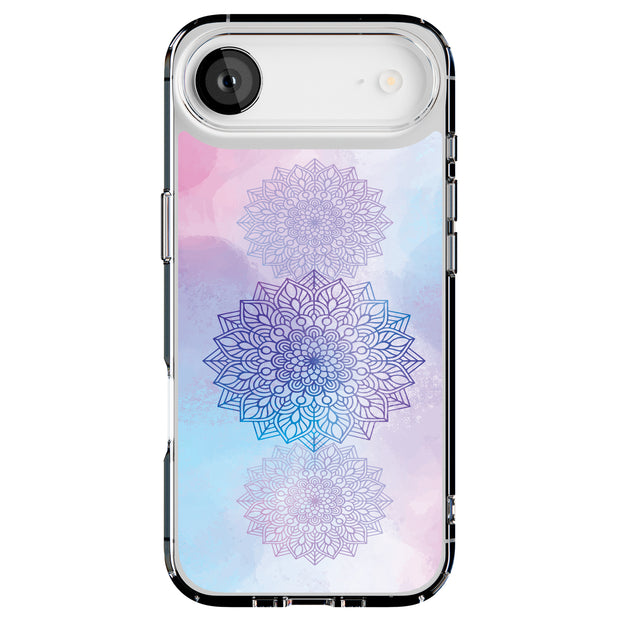 Elegant Mandala Tough Cases For Apple iPhone (17, 16, 15, 14, 13, 12, 11, X, SE, 8, 7/ Air, Plus, Pro, Max, Mini, XR, XS), Print in USA