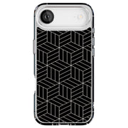 Blk Wht Box Tough Cases For Apple iPhone (17, 16, 15, 14, 13, 12, 11, X, SE, 8, 7/ Air, Plus, Pro, Max, Mini, XR, XS), Print in USA