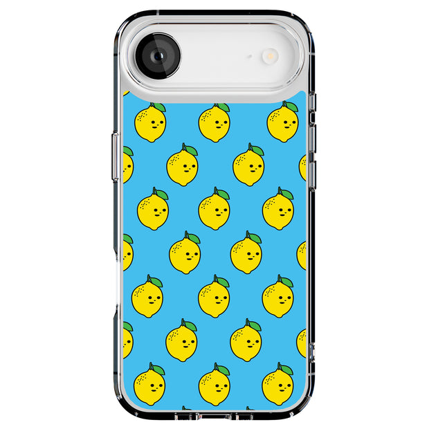 Lemon MaMa Blue Tough Cases For Apple iPhone (17, 16, 15, 14, 13, 12, 11, X, SE, 8, 7/ Air, Plus, Pro, Max, Mini, XR, XS), Print in USA