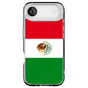 Flag Mexico Tough Cases For Apple iPhone (17, 16, 15, 14, 13, 12, 11, X, SE, 8, 7/ Air, Plus, Pro, Max, Mini, XR, XS), Print in USA