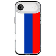 Flag Russia Tough Cases For Apple iPhone (17, 16, 15, 14, 13, 12, 11, X, SE, 8, 7/ Air, Plus, Pro, Max, Mini, XR, XS), Print in USA