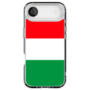 Flag Italy Tough Cases For Apple iPhone (17, 16, 15, 14, 13, 12, 11, X, SE, 8, 7/ Air, Plus, Pro, Max, Mini, XR, XS), Print in USA