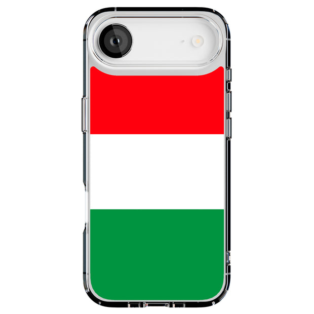 Flag Italy Tough Cases For Apple iPhone (17, 16, 15, 14, 13, 12, 11, X, SE, 8, 7/ Air, Plus, Pro, Max, Mini, XR, XS), Print in USA