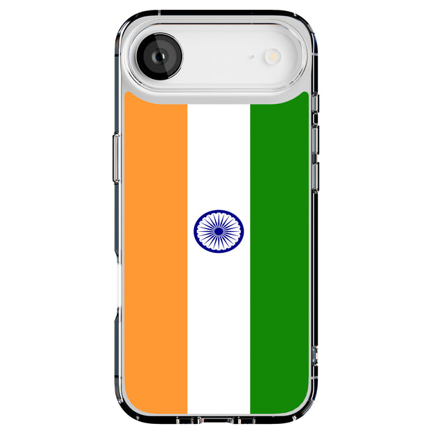 Flag India Tough Cases For Apple iPhone (17, 16, 15, 14, 13, 12, 11, X, SE, 8, 7/ Air, Plus, Pro, Max, Mini, XR, XS), Print in USA