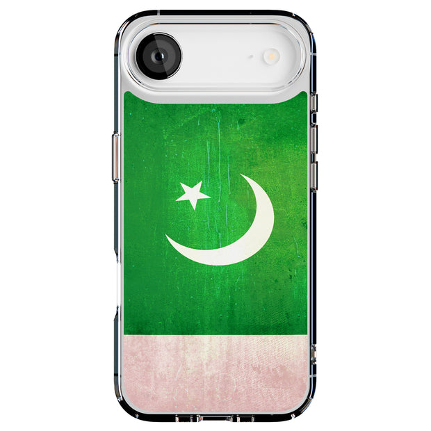 Pakistan Flag Tough Cases For Apple iPhone (17, 16, 15, 14, 13, 12, 11, X, SE, 8, 7/ Air, Plus, Pro, Max, Mini, XR, XS), Print in USA