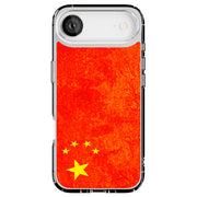 Old Flag China Tough Cases For Apple iPhone (17, 16, 15, 14, 13, 12, 11, X, SE, 8, 7/ Air, Plus, Pro, Max, Mini, XR, XS), Print in USA