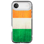 Ireland Flag  Tough Cases For Apple iPhone (17, 16, 15, 14, 13, 12, 11, X, SE, 8, 7/ Air, Plus, Pro, Max, Mini, XR, XS), Print in USA