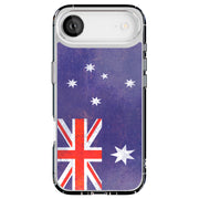 Australia Flag Tough Cases For Apple iPhone (17, 16, 15, 14, 13, 12, 11, X, SE, 8, 7/ Air, Plus, Pro, Max, Mini, XR, XS), Print in USA